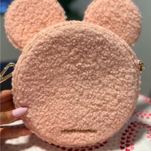 Disney Stoney Clover light pink Sherpa bag